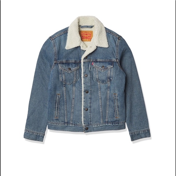 Levi’s Men’s Sherpa Tucker Denim Jacket